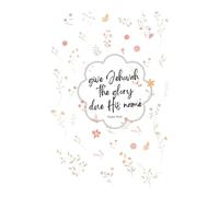 JW 2025 Year Text : Give Jehovah the Glory due His Name Personal Study Notebook