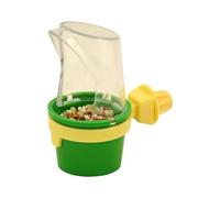 JW Clean Cup - Taza y Soporte para alimentación de pájaros, para Comida o Agua para pájaros, tamaño Mediano
