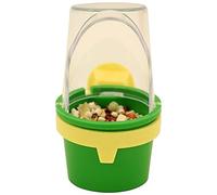 JW Clean Cup - Taza y Soporte para alimentación de pájaros, para Comida o Agua para pájaros, tamaño Mediano