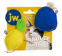 JW Combo de hierba gatera CAT Bird-EE y TURTL-EE