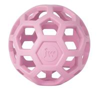 JW - HOL-EE Roller - Pelota para Perros - Juguete de Persecución para Perros - Estimulación Mental y Ocupación - Tamaño Mediano - 11,5 cm de Diámetro - Color Rosa