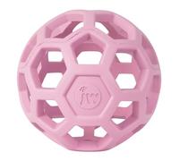 JW - HOL-EE Roller - Pelota para Perros - Juguete de Persecución para Perros - Estimulación Mental y Ocupación - Tamaño pequeño - 7,5 cm de diámetro - Color Rosa
