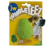 Juguete para perros JW Tumble Teez | Verde | Talla S - 7,5 cm