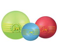 JW JW43031 Juguete Isqueak Ball Madium, Pelota De Goma Gruesa para Perros, M