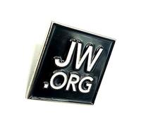 JW.ORG - Pin de metal religioso con diseño de testigos de Jehová, Metal