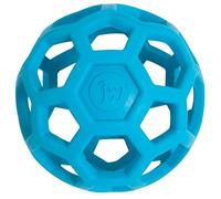JW Pet HOLEE Roller Ball - Juguete masticable para Perros, Grande, 5.5 Pulgadas, Paquete de 2
