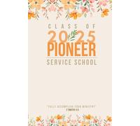 JW Pioneer Service School Notebook: Take Notes Easily and Keep them as True Spiritual Treasures | Fully Accomplish Your Ministry