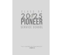 JW Pioneer Service School Notebook: Take Notes Easily and Keep them as True Spiritual Treasures | Fully Accomplish Your Ministry | Classic Gray