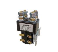 JWDAWN Contactor de doble polo normalmente abierto SW82 24 V 100 A, reemplaza Albright SW82 SW82-90P 24 voltios 100 Amp interruptor de relé solenoide para vehículos eléctricos y camiones industriales