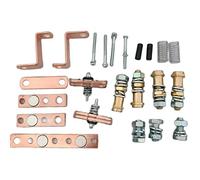 JWDAWN Contactor de marcha atrás del motor SW202 400A Contactos Changeover Solenoide Relé Kit de reparación para Albright SW202 12 24 36 48 72 80V 400 Amp Interruptor de polaridad inversa