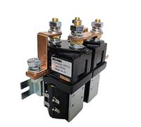 JWDAWN Contactor de marcha atrás del motor SW202 48V 400A Relé solenoide de cambio de reemplazo Albright SW202 48 V Bobina 400 Amp Interruptor de polaridad inversa