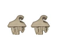 JWFBDB 2 soportes for parasol for clip y gancho for panel solar, compatibles for Mitsubishi Pajero V90, Montero V70, Pinin H60, H70, V60, V80 (MR779704, MR779705). Pieza de coche(2X Beige)