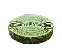 JWFBDB Cinta elástica Plegable de 10 Yardas y 5/8" Ancho, 20 Colores, Brillante arcoíris for Purpurina, Ideal for Costura confección Prendas. También Sirve como Banda for Manualidades(Grass Green)