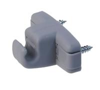 JWFBDB Clip de soporte for parasol 51168174715, compatible for BMW Serie 5 E39, 7 E38, 740i, 525i, 528i, 530i, 540i, X5, 3.0i, 4.4i, gris