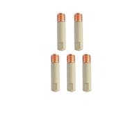 JWFBDB Consumibles de soldadura MB-15ak. Punta contacto antiadherente for revestimiento protector 0,8/1,0/1,2 mm. Boquilla sin aire protectora for 15AK(5pcs 0.8mm)