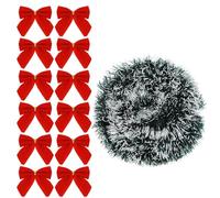 JWFBDB Guirnalda de Cintas bastón Navidad 10/2 m, decoración vísperas, Adornos Barra, Guirnalda, Cocina for árbol, for Fiestas Bodas(Style D,10M(5 PCS))