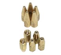 JWFBDB Mini soplete de soldadura a gas H01-2, oxígeno, propano, carbón natural, GLP for fuerte, acero, cobre, aluminio y plata(5pcs Nozzles,Propane Version)