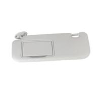 JWFBDB Parasol de repuesto for coche, lado izquierdo/derecho, for espejo maquillaje, compatible for Toyota Corolla E160 E170 2014 2015 2016 2017(Gray Left)