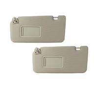 JWFBDB Parasol delantero interior for Renault Koleos 2009, 2010, 2011, 2012-2016, for espejo de maquillaje y sin luz(1 Pair)