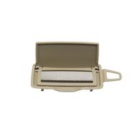 JWFBDB Parasol for coche for espejo de maquillaje integrado, compatible for Mercedes Benz GL ML GLE GLS ABCES W166 W292 W176 W246 W222 W205 W213(Dark Beige Left)