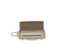 JWFBDB Parasol for coche for espejo de maquillaje integrado, compatible for Mercedes Benz GL ML GLE GLS ABCES W166 W292 W176 W246 W222 W205 W213(Dark Beige Right)