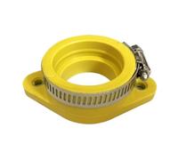 JWFDBDB Adaptador for carburador for motocicleta, arranque for colector for 28/30mm, 32/34mm, compatible for interfaz for PWK PE TM, for for admisión(Yellow- 21-30mm)