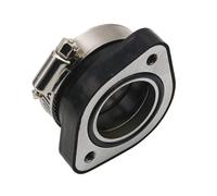 JWFDBDB Adaptador for carburador for motocicleta for goma, colector for admisión for aire negro for 48mm, for apto for Pwk 21 24 26 28 30mm Dirt Bike