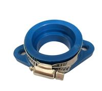 JWFDBDB Adaptador for carburador for motocicleta, tubo for entrada for, ajuste for goma, Universal PE PWK21-34mm, arranque for colector for for for aire(Blue 32-34mm)