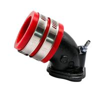 JWFDBDB Ajuste for Yamaha 100 JOG100 RSZ100 PE27 PE30 CVK24 26 CVK30 suministro for combustible for motocicleta carburador colector adaptador for tubo for entrada(Red)