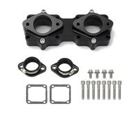 JWFDBDB Ajuste for Yamaha Banshee 350 YFZ350 Kit for arranque for colectores for admisión for palanquilla for carburador for válvula for lengüeta ATV for 33 34 35 36mm(Black)