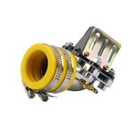JWFDBDB Ajuste for Yamaha JOG 3KJ 1E40QMB Aerox50 Enduro PWK28 colector for admisión for Scooter for Motocross 50 90 4DM apto for accesorios for carburador PZ28(Yellow)