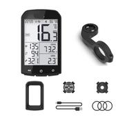JWFDBDB GPS Bicicleta Ordenador Ciclismo velocímetro Bluetooth 5,0 Ant + medidor for Velocidad Apto for Garmin Zwift Accesorios for(M1 and Holder Z1)