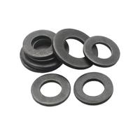 JWFDBDB Grado 8, acero al carbono negro 1-50 Uds M2 .5 M3 M4 M5 M6 M8 M10 M12 M14 M16 M18 M20 M22 M24 -M36 DIN125 junta plana for arandela(M12x30x6(5pcs))