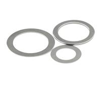 JWFDBDB M16 M17 M18 M19 DIN988 SUS304 Arandelas for ajuste for acero inoxidable Juntas planas for arandela plana ultrafinas(40Pcs M16x22x0.3)