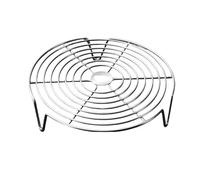 JWFDBDB Rejilla for cocinar al vapor for acero inoxidable, estante for vaporizador multifunción, bandeja for, soporte for parrilla for bola for masa, huevo, utensilios for cocina(Stainless-XL)