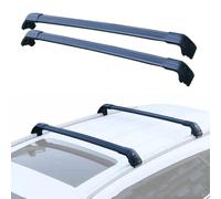 JWJVG Baca de Coche para Range Rover Velar All Yeras,Vehículos Bacas Portaequipajes para Barras de Techo de Coche Rieles De Techo,A/Black