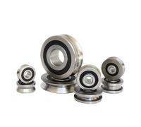 JWLINRKS 1 unids rodamiento de rodillos guía LFR5301-20 Diámetro interior 12 mm Diámetro exterior 42 mm Altura 19 mm Diámetro ranura en U 20 mm 12x42x19