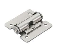 JWLINRKS Bisagra pivotante Bisagra de torsión de Acero Inoxidable Bisagra de amortiguación de fricción Juego de bisagras de posicionamiento de Ajuste de Tope Libre(Hfk01-32)