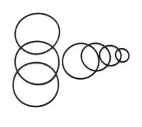 JWOO 50 Uds NBR Caucho de nitrilo butadieno Espaciador Junta tórica Espesor CS 1mm OD 3~80mm arandela Resistente al Aceite Forma Redonda Negro (Color : Black, Size : OD 72MM ID 70MM_CS 1.0MM)