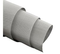 JWOO Malla de Alambre de Acero Inoxidable de 40 Mallas, Malla de Alambre de 50 x 200 cm, for Separar partículas, Malla de reparación Frontal de Metal, 1 Pieza