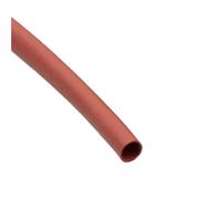 JWOO Tubo termorretráctil de Silicona Suave Rojo 1.7:1, Funda Flexible for Cable, Protector de Envoltura de Cables DIY, diámetro 0.8-30 mm(6MM*5 Meters)