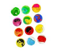 JWQFBC 12 Juguetes Sensoriales de Gel Líquido Suave, Juguete, para, Artículos para Canastas de Pascua, Juegos de Movimiento, Círculo, tal como se describe