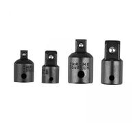 JWQFBC 2 Paquetes Adaptador de Impacto Conjunto de Adaptadores para Dados Reductor de Carraca Convertidor de Encastre Acero Cromo Vanadio Endurecido, 3 piezas