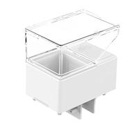 JWQFBC Alimentador Automático de Peces, Dispensador Portátil, Alimentador de Peces para Estanques Y Vacaciones, Temporizador, Dispensador de Comida para Pece, 500ML