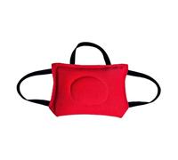 JWQFBC Almohada para Mordeduras de Perro, Accesorio Educativo Multiusos con Palo de Triple Mango para Ejercicios de Tracción Y Masticación, Juguete para, Rojo