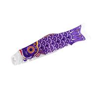 JWQFBC Bandera Japonesa de Carpa para Colgar Manga de Viento Decorativa Streamer de Bandera Japonesa Resistente en Seda Artificial