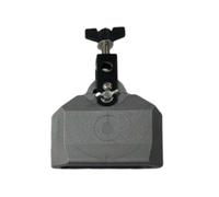 JWQFBC Bloque de Percusión Musical, Instrumento Rítmico, Cencerro, Material PP, Fácil de Instalar Y Usar, Adecuado para La Enseñanza, Práctica Y Actuación en, Gris, S