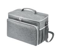 JWQFBC Bolsa para Kit de Herramientas de Aseo de Mascotas, Bandolera Portátil Multiusos con Asa, Organizador, Maleta, Neceser de Maquillaje para Viajes de Ne