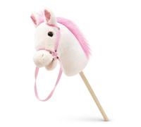 JWQFBC Caballito con Sonidos para niños y niñas, Juguete rol 100cm, Caballo de Flores rotas, Modelo Personalizado no Desmontable sin Ruedas ni Mango, Requiere Pedido
