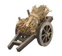 JWQFBC Carro Miniatura a Escala 1:12, Modelo Coleccionable Pequeño, Obra de Arte para Jardín Exterior, Decoración de Escritorio